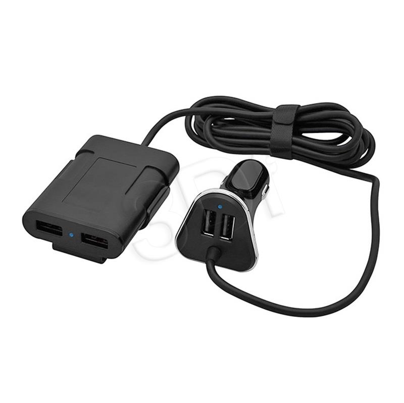 BLOW car charger   USBx4 9,6A iekārtas lādētājs