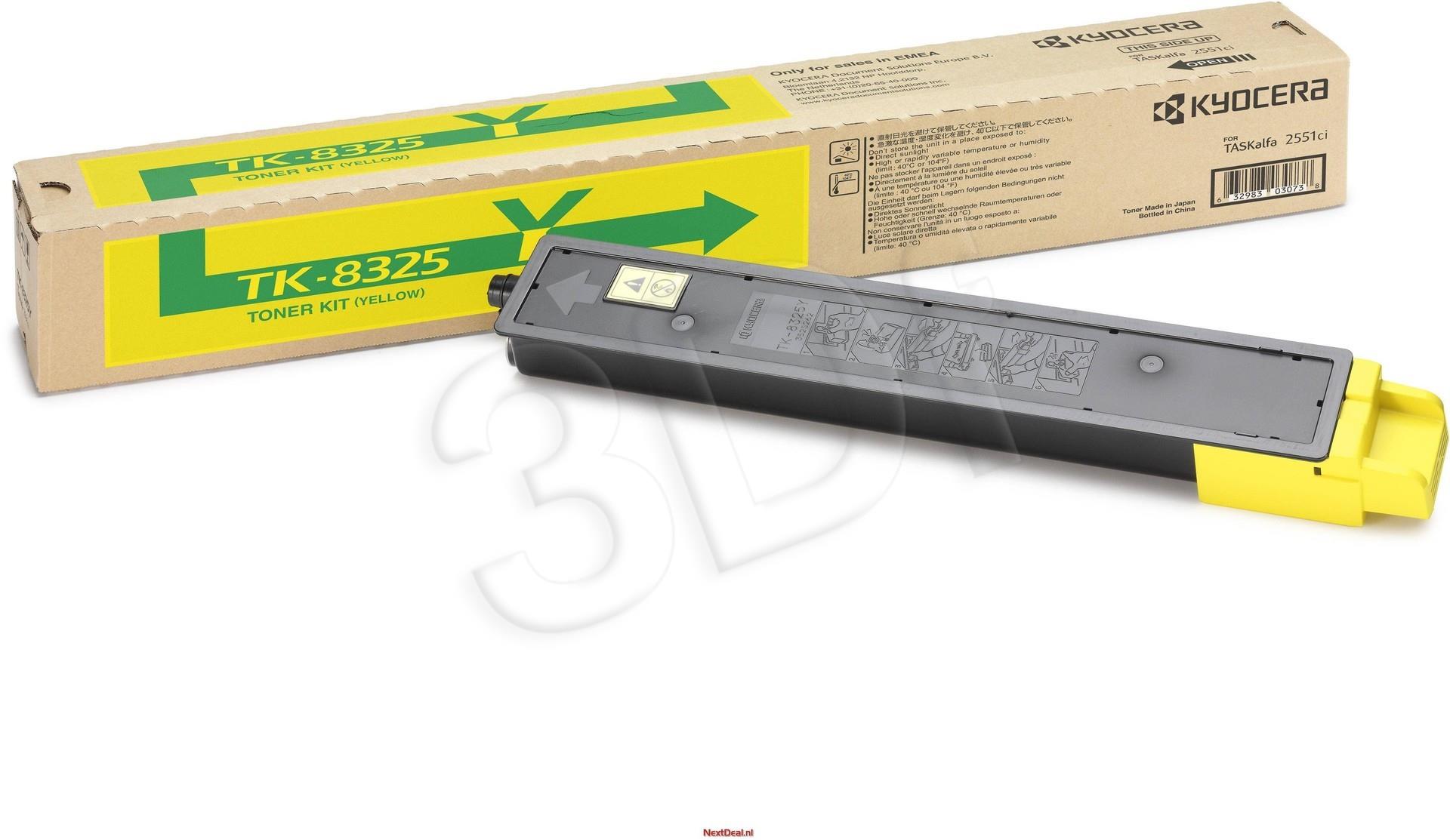 Toner Kyocera TK-8325K Taskalfa 2551ci black 18000 Seiten toneris