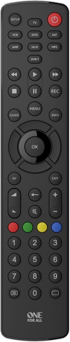 Universal remote control for 8 equipment pults
