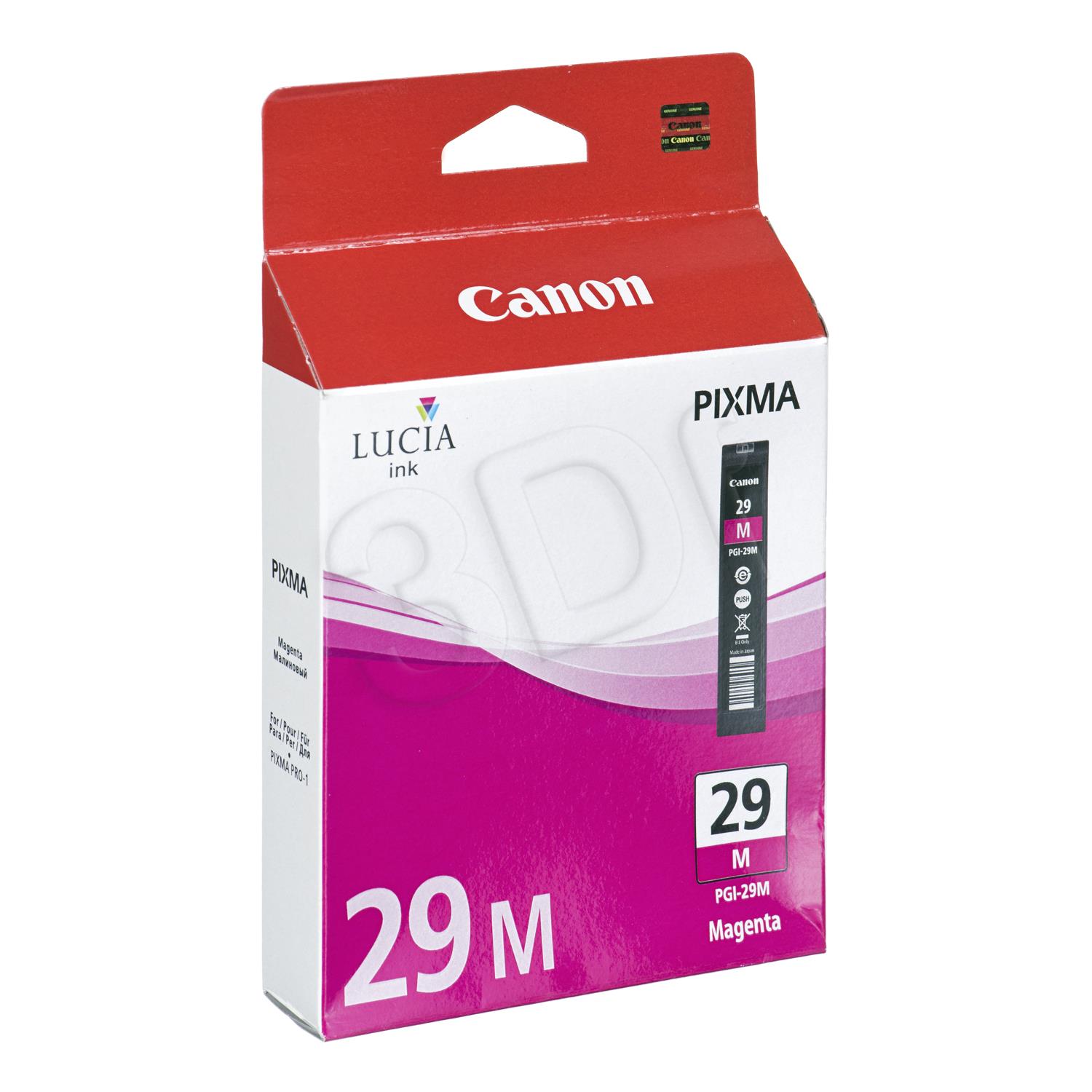 Ink Cartridge Canon PGI29 Magenta| Pixma PRO-1 kārtridžs