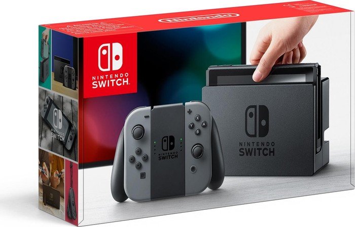 Nintendo Switch grey Joy-Con V2 (10002431) spēļu konsole