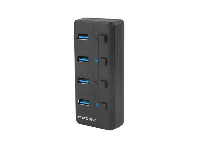 USB 3.0 Hub 4-Port Mantis 2 USB centrmezgli