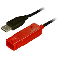 USB-HUB 2.0 Aktivverlangerung PRO 8m  USB 2.0 High Speed USB centrmezgli