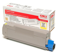 Toner OKI yellow | 5000pgs | C58/59/5550MFP toneris