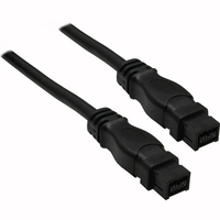 InLine Firewire 9-pin - Firewire 9-pin, 5m, Black (39905) USB kabelis