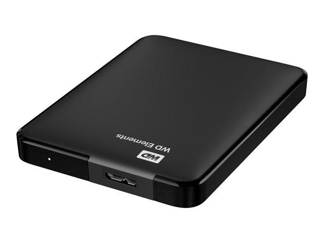 Western Digital WD Elements Portable (2 TB; 2.5 Inch; USB 3.0; black color) (bulk iepakojums) Ārējais cietais disks