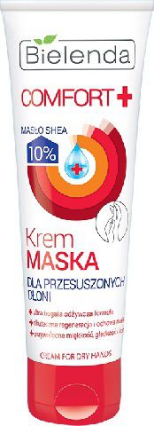 Bielenda Comfort + Krem-maska do przesuszonych dloni 75ml 139709 (5902169019709) kosmētika ķermenim