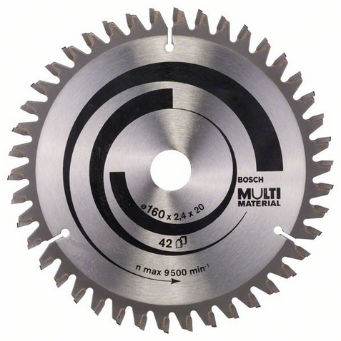 Bosch Circular Saw Blade Standardf.Multi160mm  