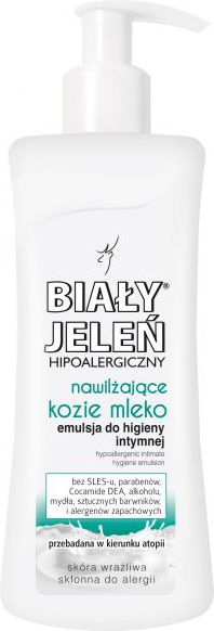 Bialy Jelen Emulsja do higieny intymnej hipoalergiczna Kozie Mleko 265ml 803562 (5900133013562) kosmētika ķermenim