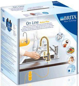 Brita On Line Active Plus Fitting and Water Filter P1 Virtuves piederumi
