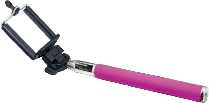 Selfie stick BRAUN FUN   easy pink Selfie Stick