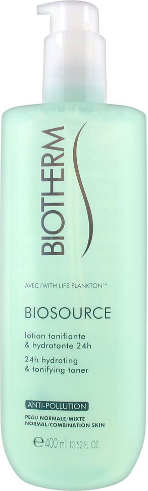 Biotherm Biosource 24h Hydrating & Tonifying Toner 400ml 74607 (3614271256089) kosmētikas noņēmējs