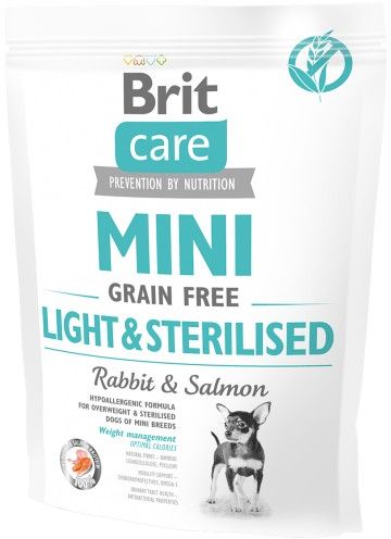 Brit Care Pies 400g Mini Light Sterilise VAT010418 (8595602521074) barība suņiem