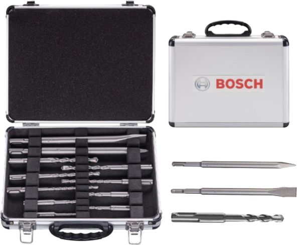 Bosch SDS-Plus Zestaw 11 Wiertel i Dlut  