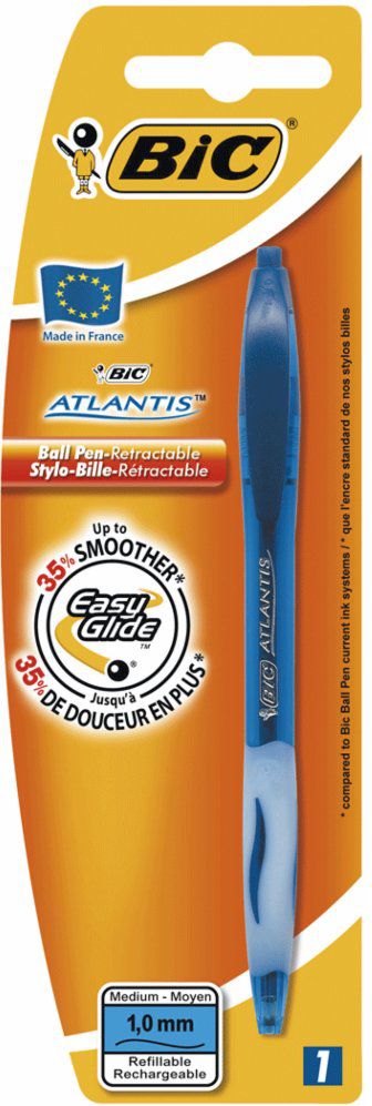 Bic Dlugopis Atlantis Click Niebieski BIC781 (3086123001305)