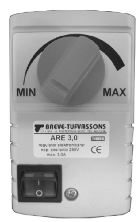 BREVE Elektroniczny regulator predkosci obrotowej ARE 3A M4 230V 17886-9968 17886-9968 (5907812716233) auto akumulatoru lādētājs