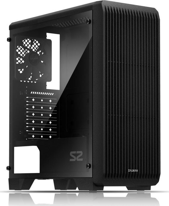 Zalman S2 ATX Mid Tower PC Case 120mm fan Datora korpuss