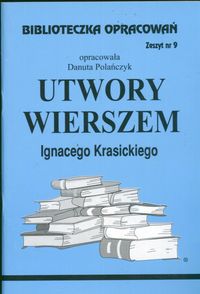 Biblioteczka opracowan nr 009 Utwory Wierszem 3629 (9788386581405) Literatūra
