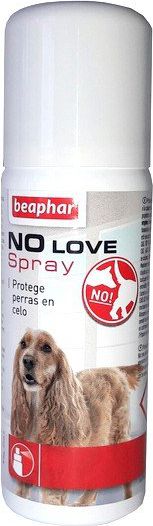 Beaphar No Love - preparat na czas cieczki spray 50ml VAT009508 (8711231103386) aksesuārs suņiem