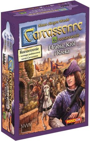 Board game Carcassonne Count, King and River Edition 2 (poļu valodā) galda spēle