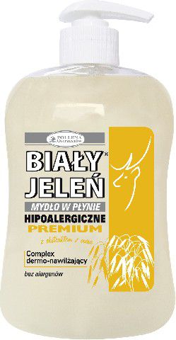 Bialy Jelen Mydlo hipoalergiczne w plynie Owies 300ml 807677 (5900133007677)