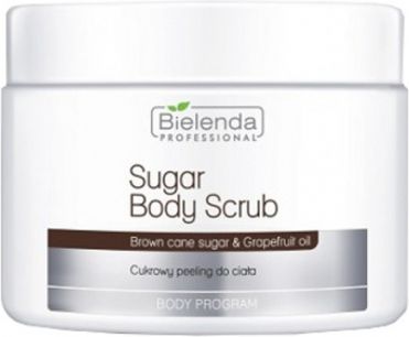 Bielenda Professional Sugar Body Scrub Cukrowy peeling do ciala 600g 0000013070 (5904879004891) kosmētika ķermenim