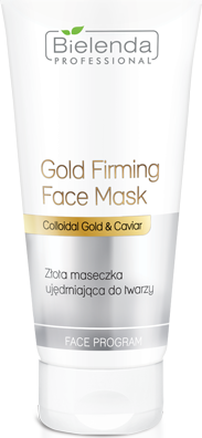 Bielenda Professional Gold Firming Face Mask Zlota maseczka ujedrniajaca do twarzy 175ml 0000013015 (5902169006679)