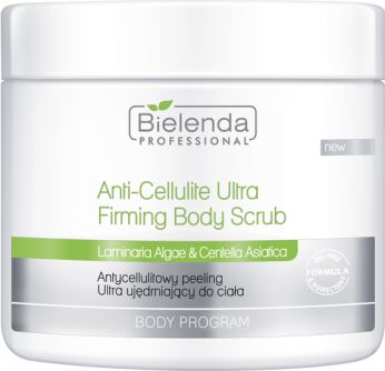 Bielenda Professional Anti-Cellulite Ultra Firming Body Scrub Antycellulitowy peeling do ciala ultra ujedrniajacy 550g 5902169018931 (590216 kosmētika ķermenim