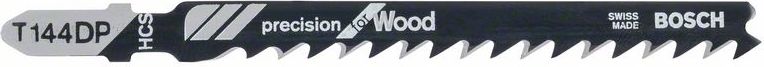 Bosch HCS jigsaw blade Precision for Wood T144DP - 25-pack - 2608633A39  