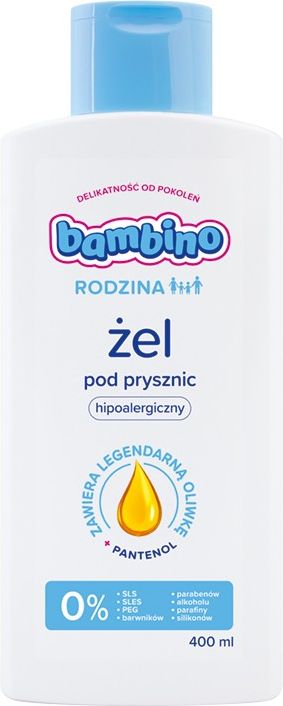 Bambino Rodzina Zel pod prysznic 400ml 0183686 (5900017064314)