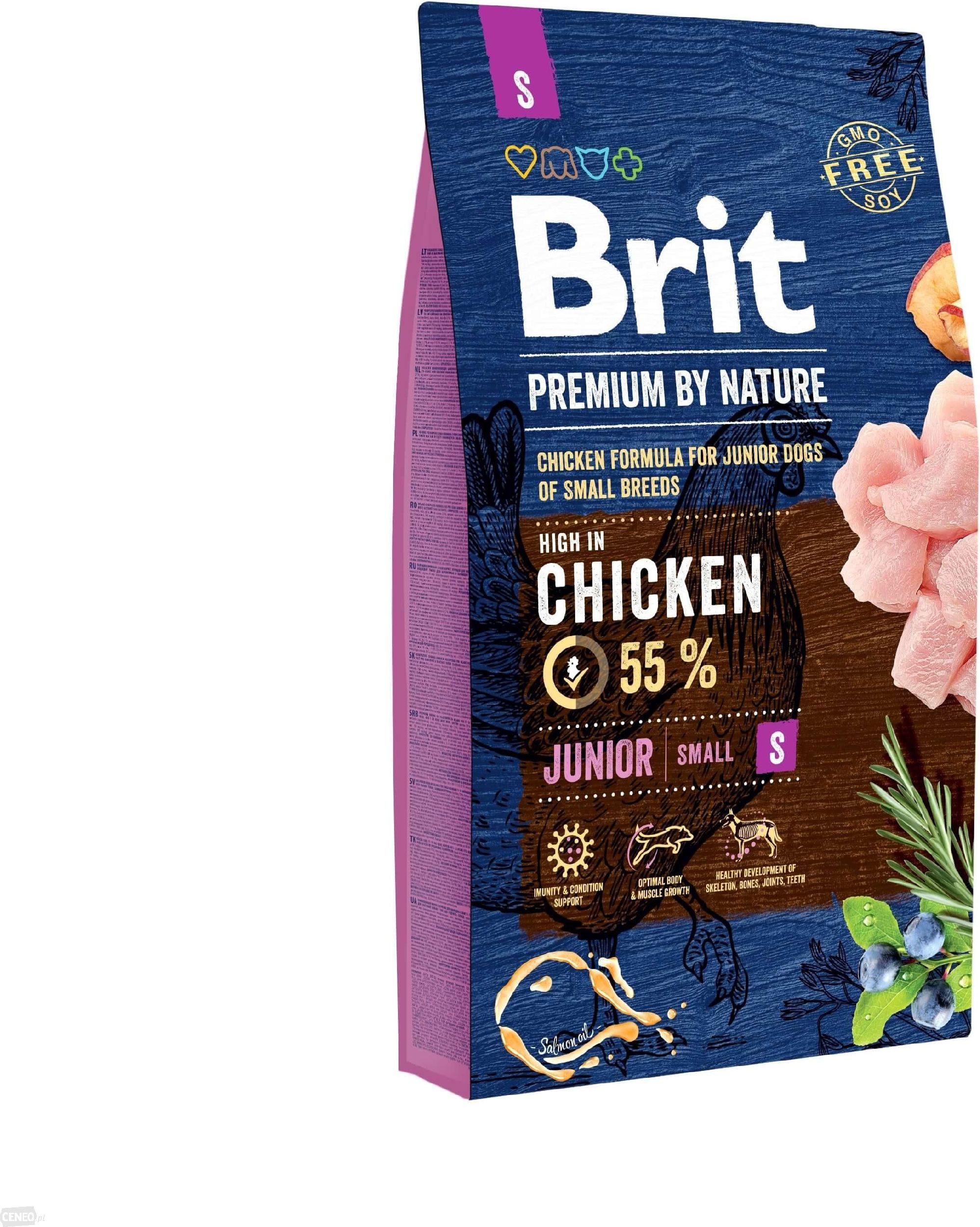 Brit Premium By Nature Junior S 8kg VAT011726 (8595602526246) barība suņiem