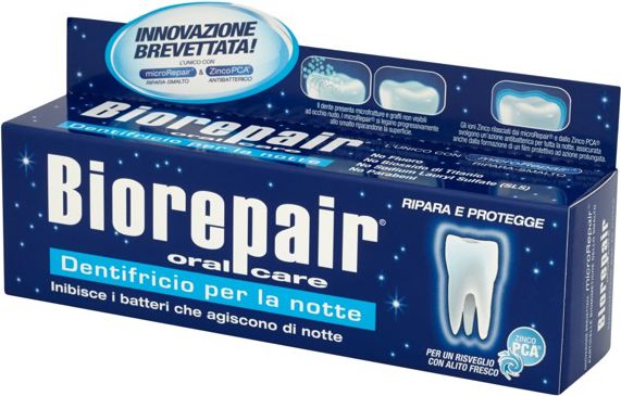 BlanX Biorepair Oral Care Toothpaste Night 75ml mutes higiēnai