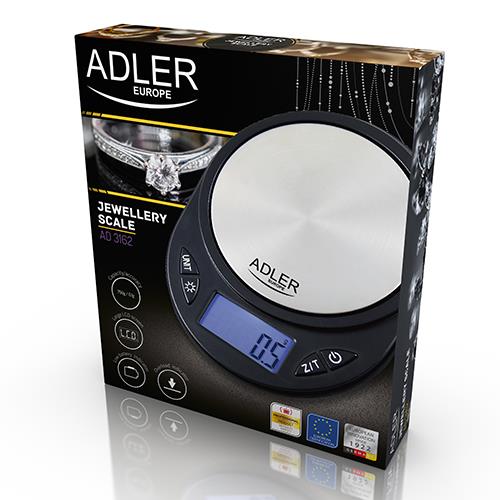 Adler AD 3166 Electronic kitchen scale virtuves svari