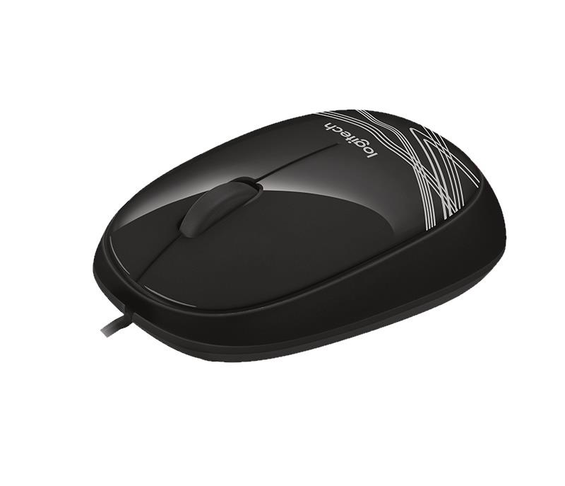 LOGITECH Mouse M105 Black Datora pele