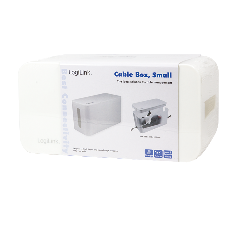 Cable Box organizer, white