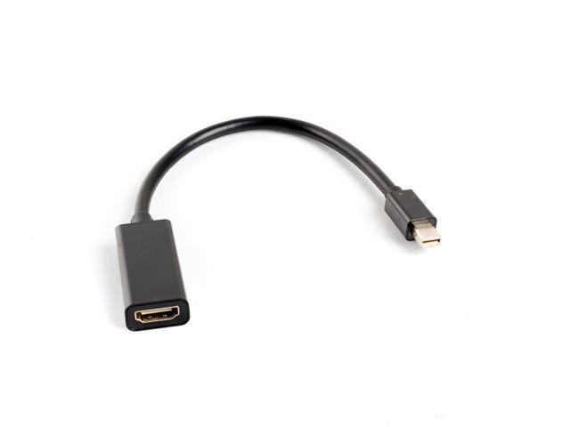 Lanberg AD-0005-BK video cable adapter 0.2 m Mini DisplayPort HDMI Type A (Standard) Black adapteris