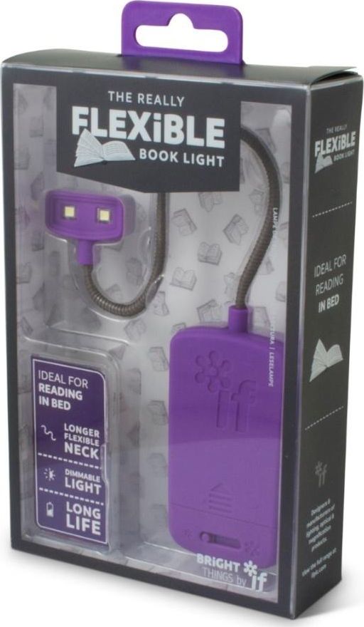 Flexible Book Light Violet book lamp galda spēle