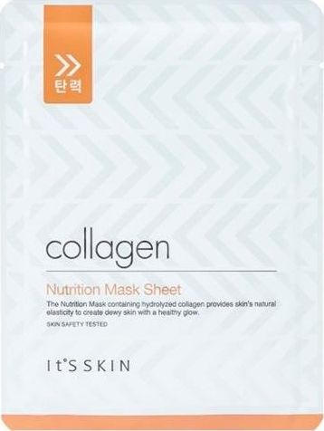 Its Skin Collagen Nutrition Mask Sheet maseczka w plachcie z kolagenem 17g 8809454024110 (8809454024110)