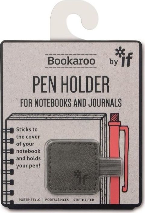 IF Bookaroo Pen Holder Uchwyt na dlugopis szary 343646 (5035393413019) biroja tehnikas aksesuāri