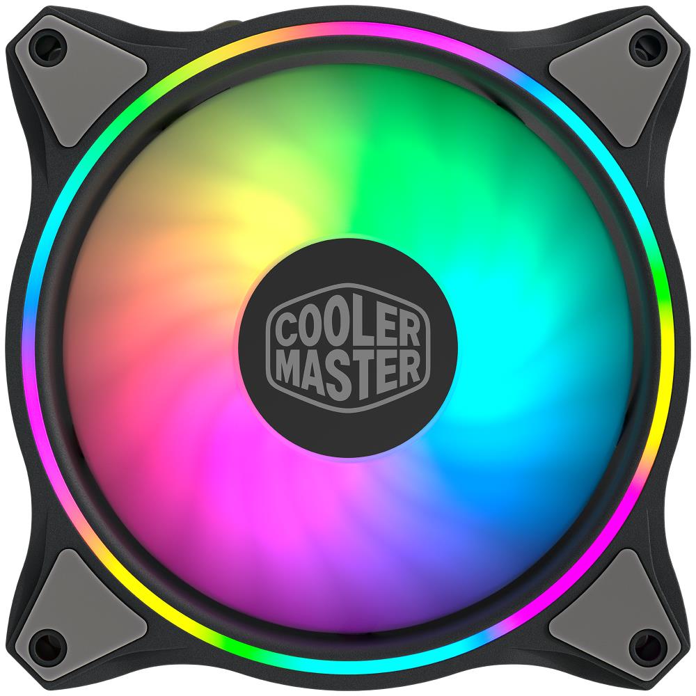 Cooler Master MasterFan MF120 HALO Fan 1-pack Sort 120 mm ventilators