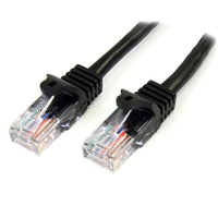 StarTech.com 2m Cat5e RJ45 UTP Netzwerkkabel Snagless - Cat 5e Patchkabel - S... adapteris