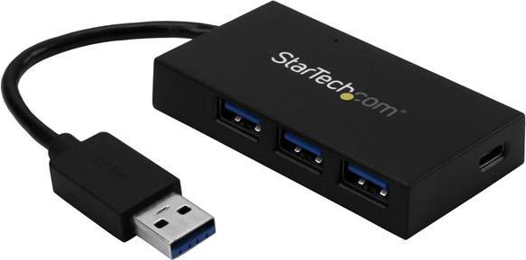 StarTech.com HB30A3A1CFB USB 3.0 (3.1 Gen 1) Type-A 5000Mbit/s Schwarz Schnit... karte