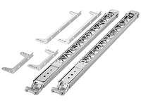 Hewlett Packard Enterprise X450 4U/7U Universal 4-Post Rack Mounting Kit Silb... komutators