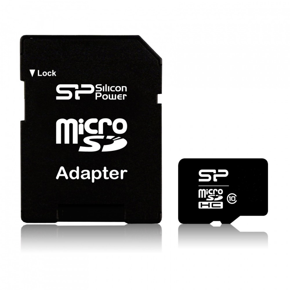 microSDHC 16GB CLASS 10 + adapter atmiņas karte