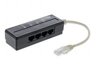 Netzwerk-Splitter - RJ-45 (W) bis RJ-45 (M) adapteris