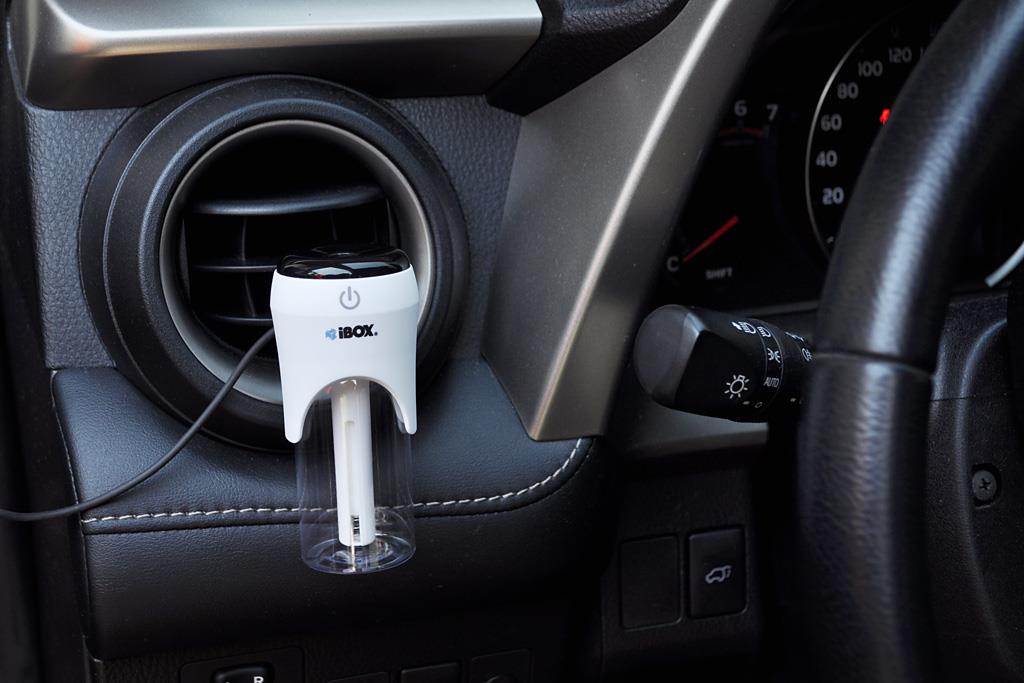 Car power adapter ICCH1 + air humidifier iekārtas lādētājs