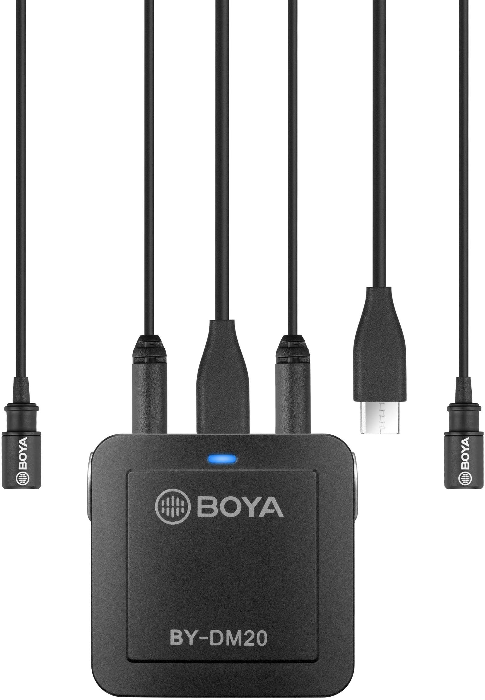 Boya mikrofons BY-DM20 6971008024258 aksesuārs mobilajiem telefoniem