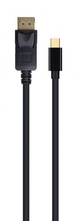 Gembird Mini DisplayPort to DisplayPort digital interface cable, 1.8 m kabelis video, audio
