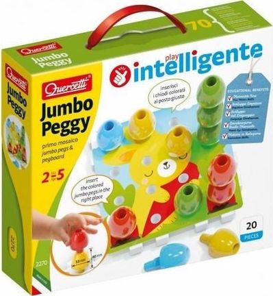 Quercetti Jumbo Peggy puzle, puzzle