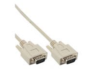 Kabel InLine VGA Kabel 15HD meski - meski Pelēks 3m (17712A) kabelis video, audio